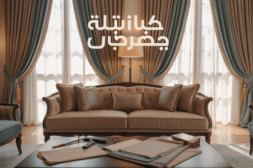 تفصيل كنب وستائر